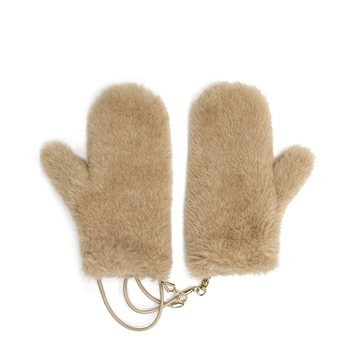 MAXMARA Beige Mxaombrato4 Gloves