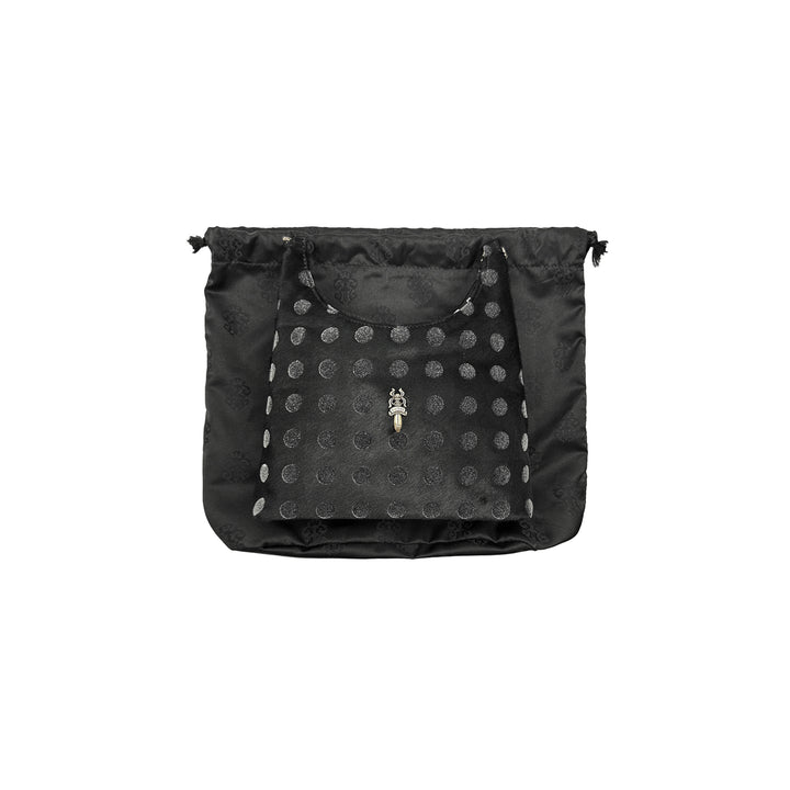 Chrome Hearts VIV Horsehair Silver Dagger Handbag