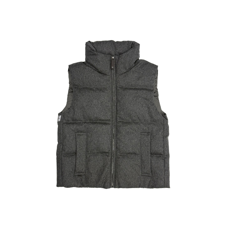 MAXMARA Grey Mtcamoroso Sleeveless Puffer Jacket