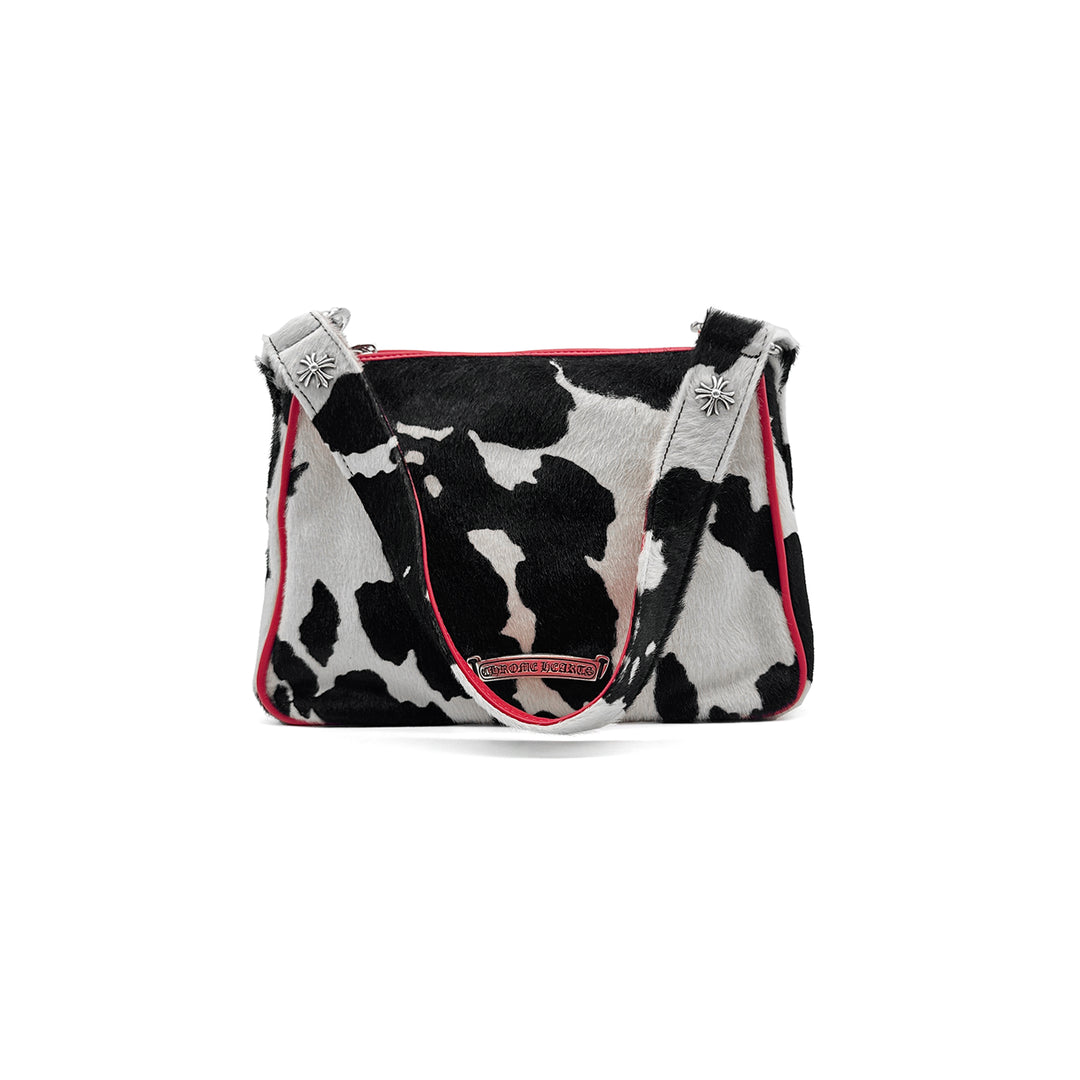 크롬하츠 호스헤어 카우 스트라이프 치킨 너겟 백