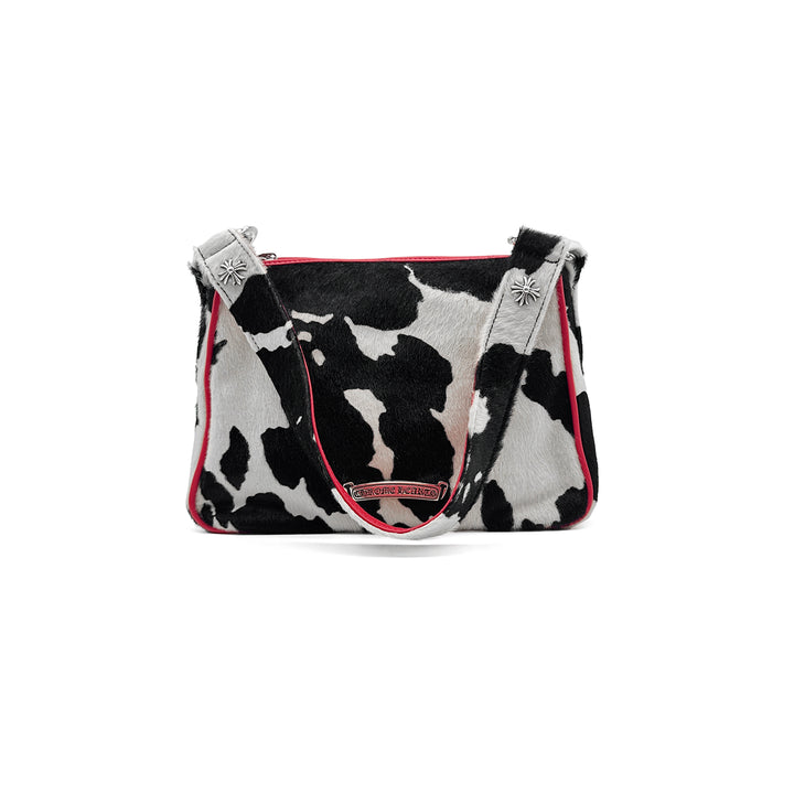 크롬하츠 호스헤어 카우 스트라이프 치킨 너겟 백