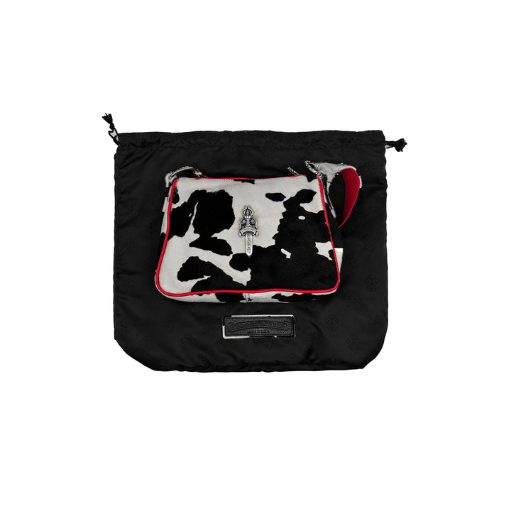 크롬하츠 호스헤어 카우 스트라이프 치킨 너겟 백