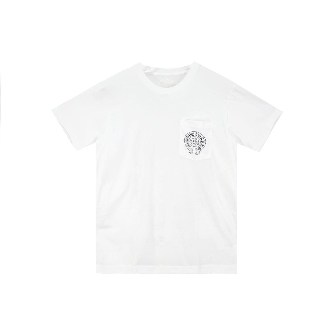 Chrome Hearts Las Vegas Exclusive Horseshoe Logo Short Sleeve T-shirt
