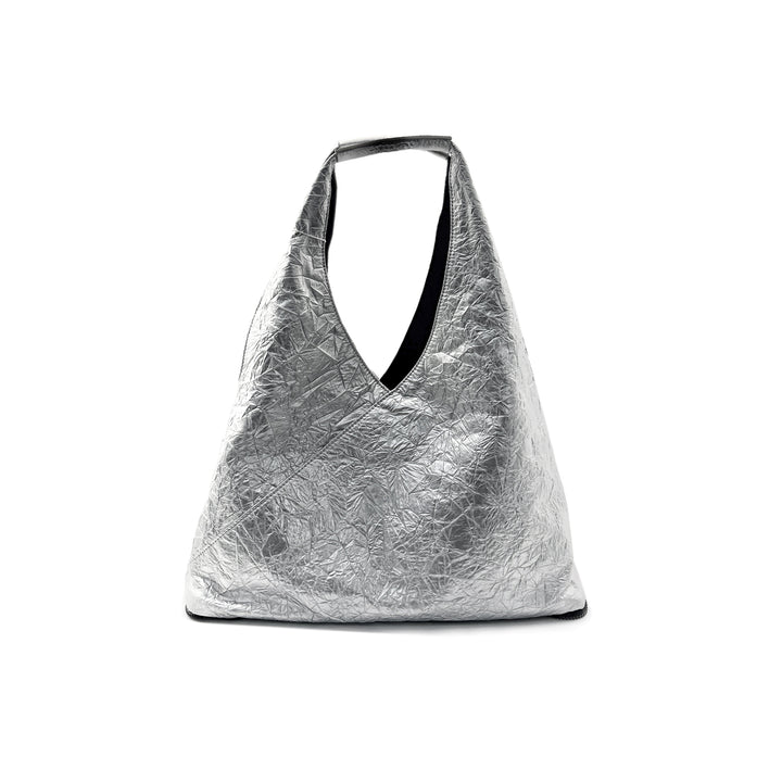 MM6 Maison Margiela Silver Zip Pouch