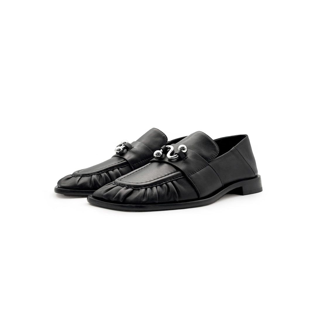 SPORTMAX Black Spxondina Loafer