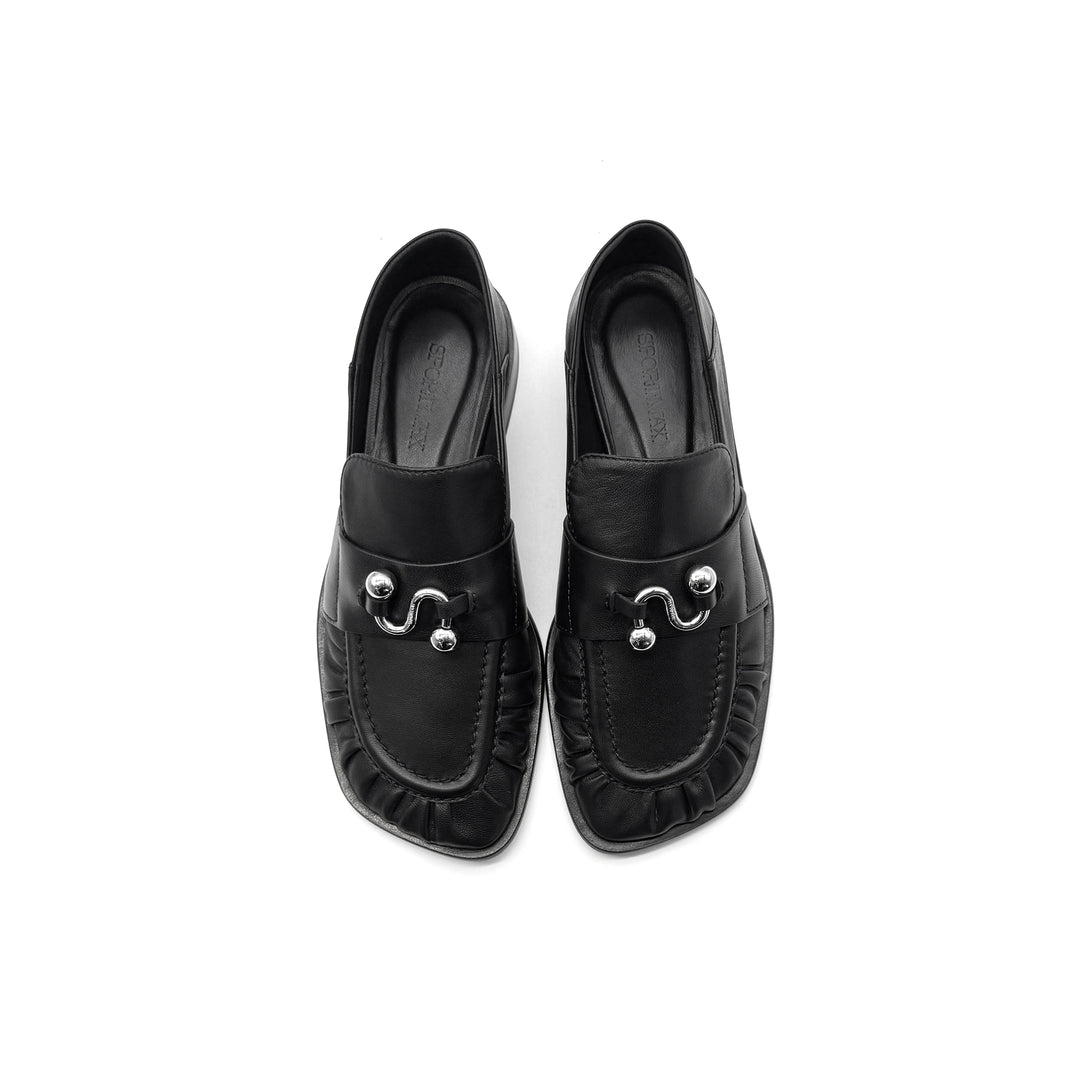 SPORTMAX Black Spxondina Loafer