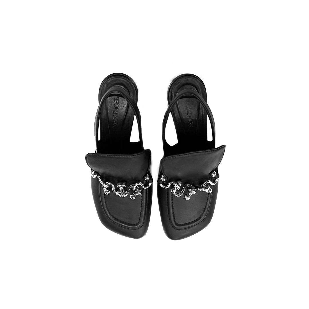 SPORTMAX Black Spxzamia Heels