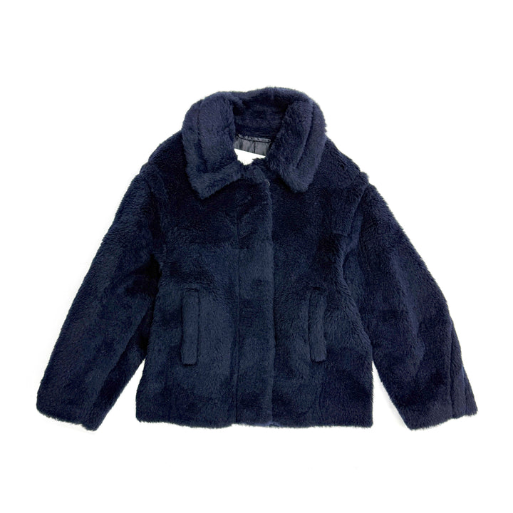 MAXMARA Navy Mxmfuggito Short Coat