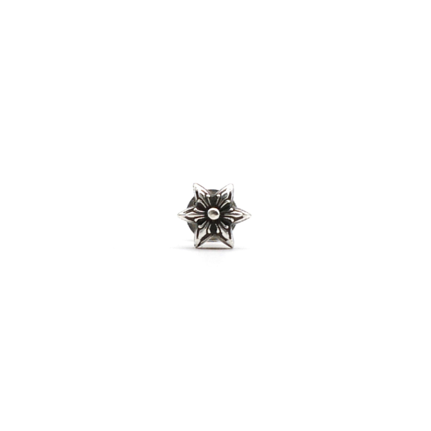 Chrome Hearts Silver Hexagram Earring Stud - SRM – SHENGLI ROAD MARKET