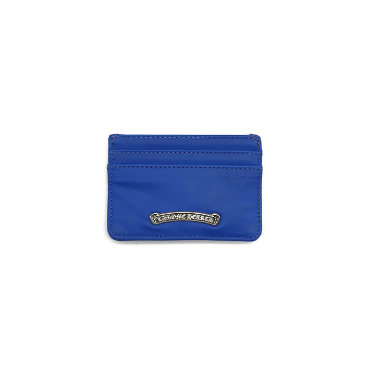Chrome Hearts Blue Cross Card Holder