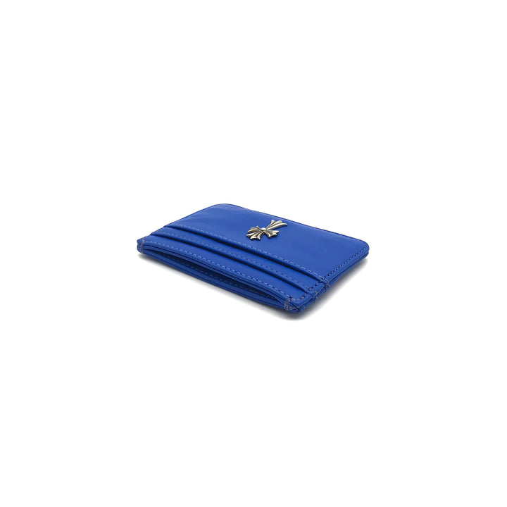 Chrome Hearts Blue Cross Card Holder