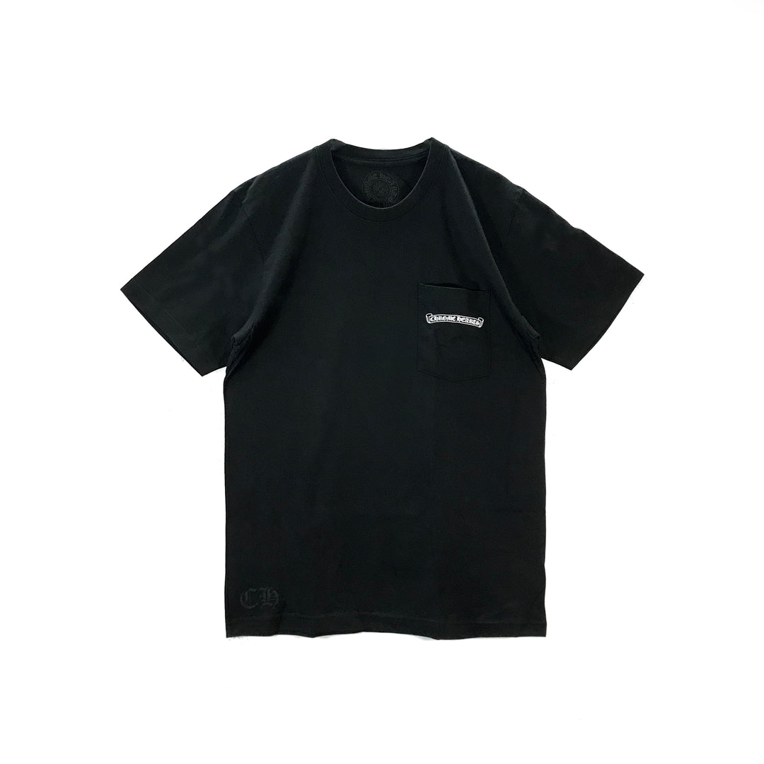 Chrome Hearts Script USA Logo Short Sleeve T-shirt