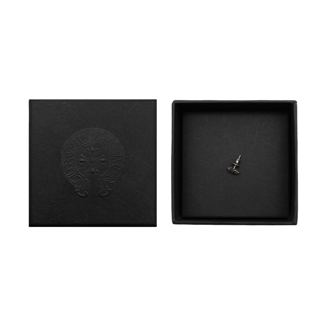 크롬하츠 실버 육각형 귀걸이 스터드