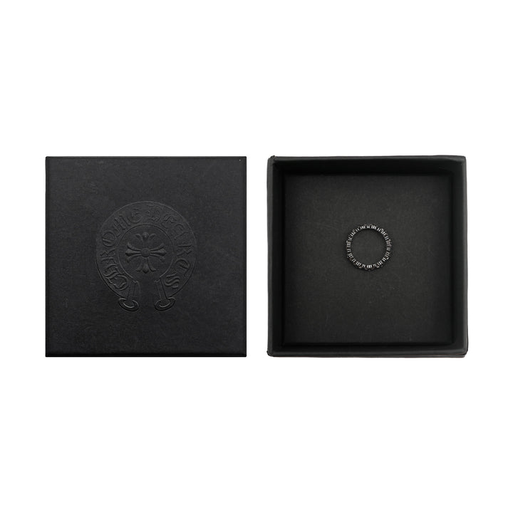 Chrome Hearts Silver Tiny E Plus Band Ring