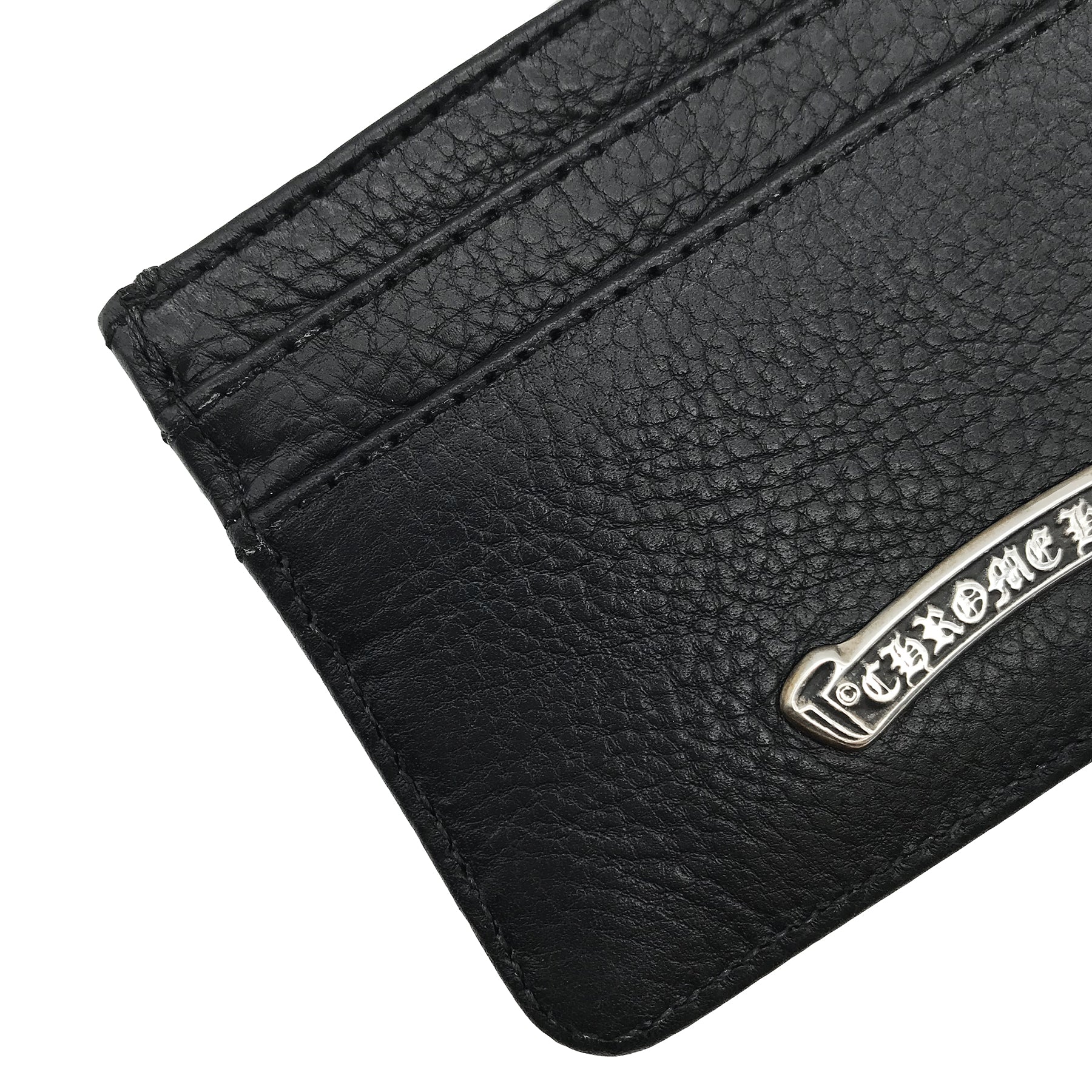 Chrome Hearts Black Leather Card Holder - SRM – SHENGLI ROAD MARKET
