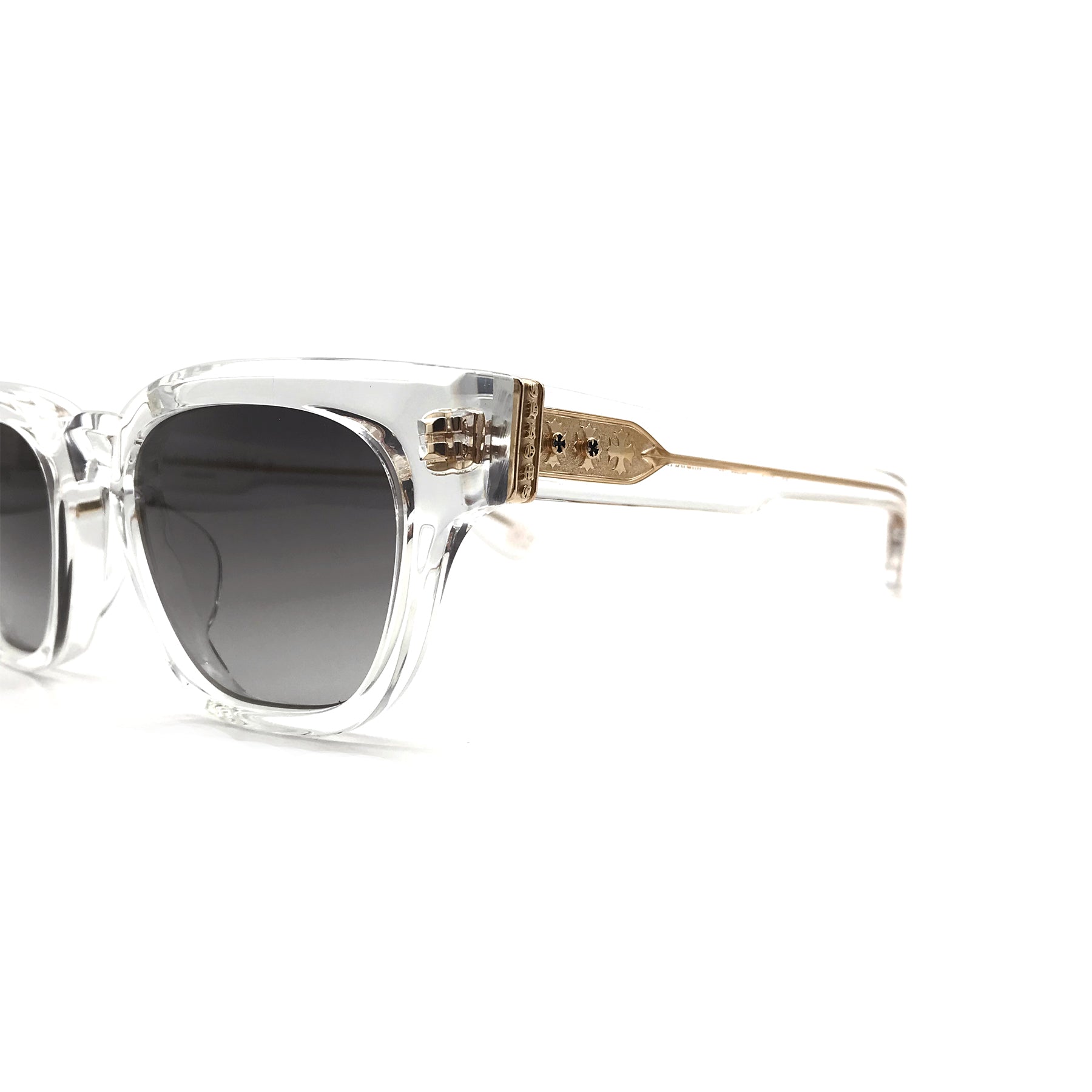 Chrome Hearts MIDIXATHRILL I CRYS/GP Sunglasses - SRM – SHENGLI