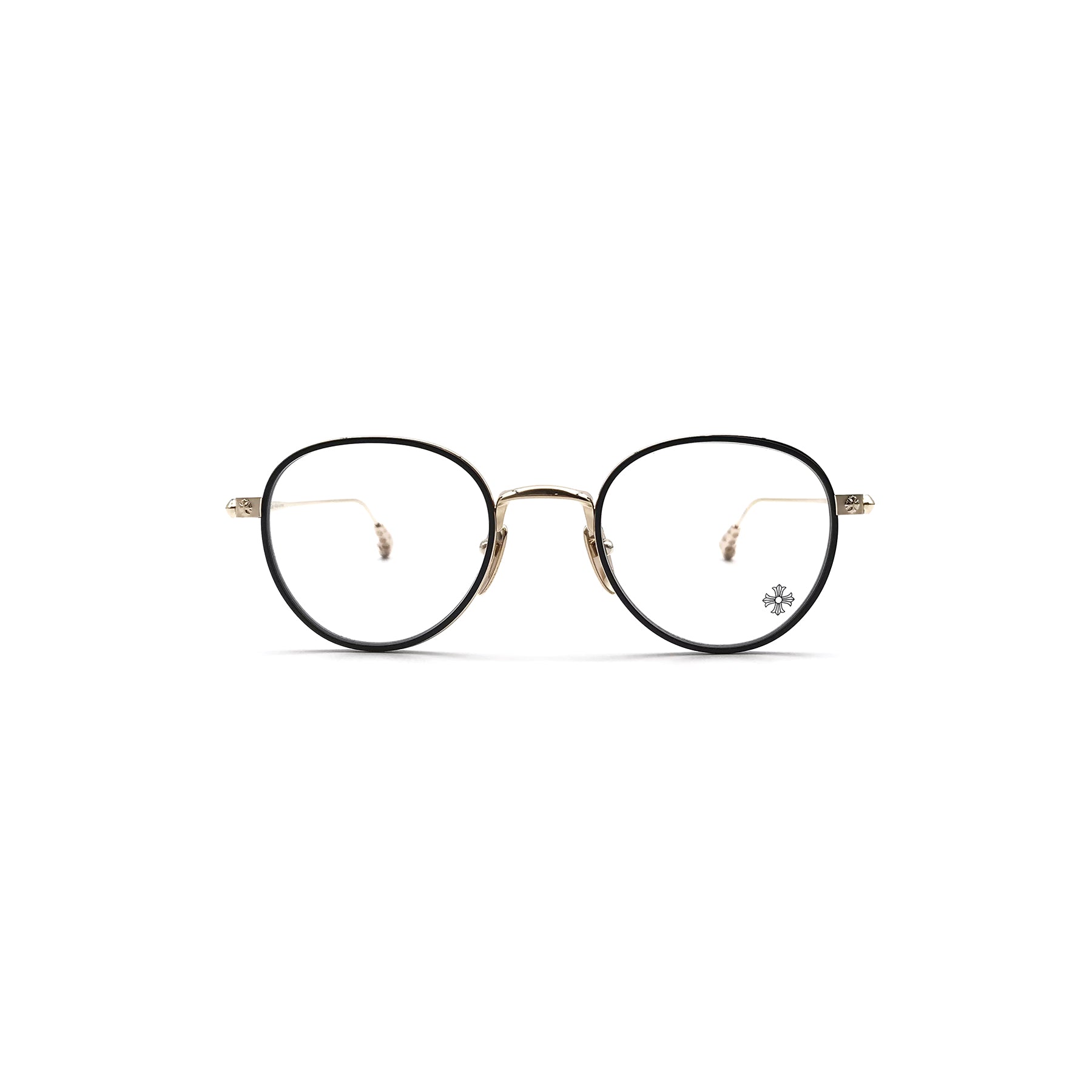 chrome hearts bone prone Ⅳ Chrome Hearts Bone Prone IV BK/GP Glasses Frame - SRM – SHENGLI