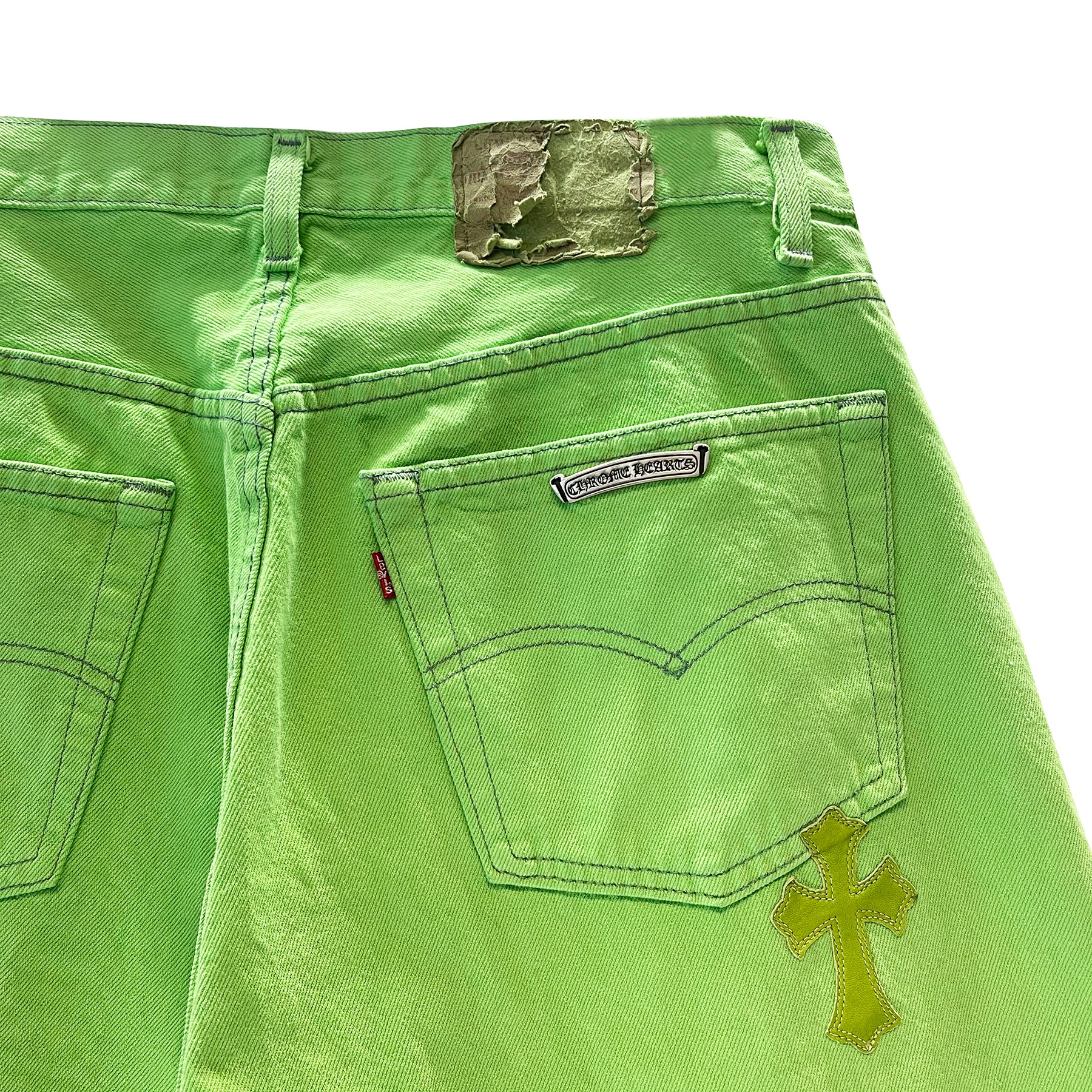 Chrome Hearts Levi's 501 Sex Record Limited Edition Cross Patch