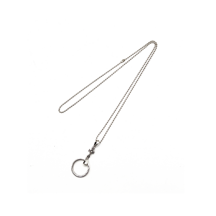 Chrome Hearts Silver Glasses Hanging Chain