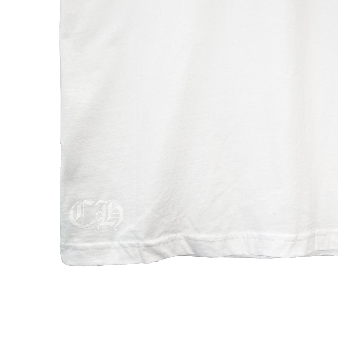 Chrome Hearts 클래식 호스슈 로고 반소매 티셔츠