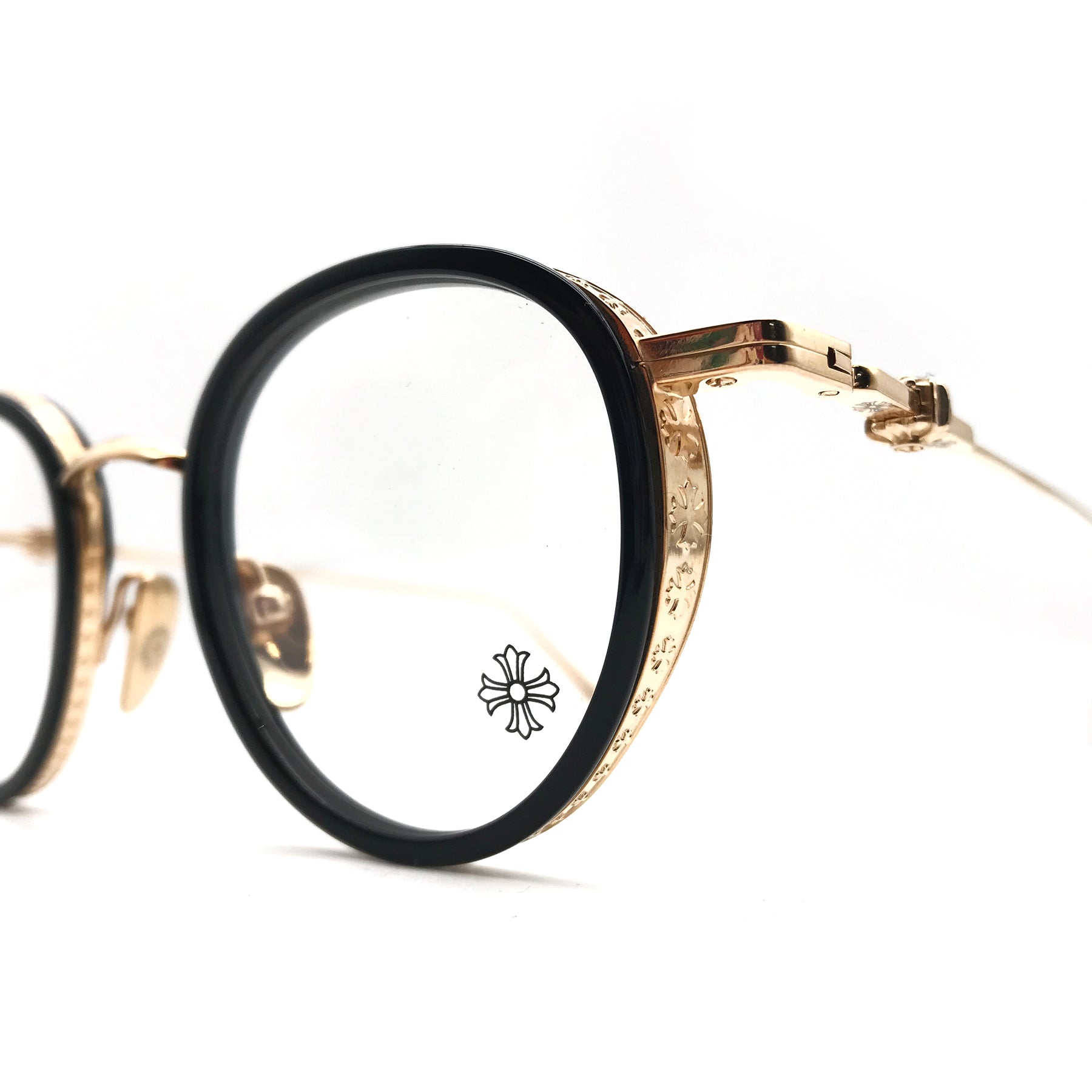 Chrome Hearts GUSH BK/GP Glasses Frame - SRM – SHENGLI ROAD MARKET