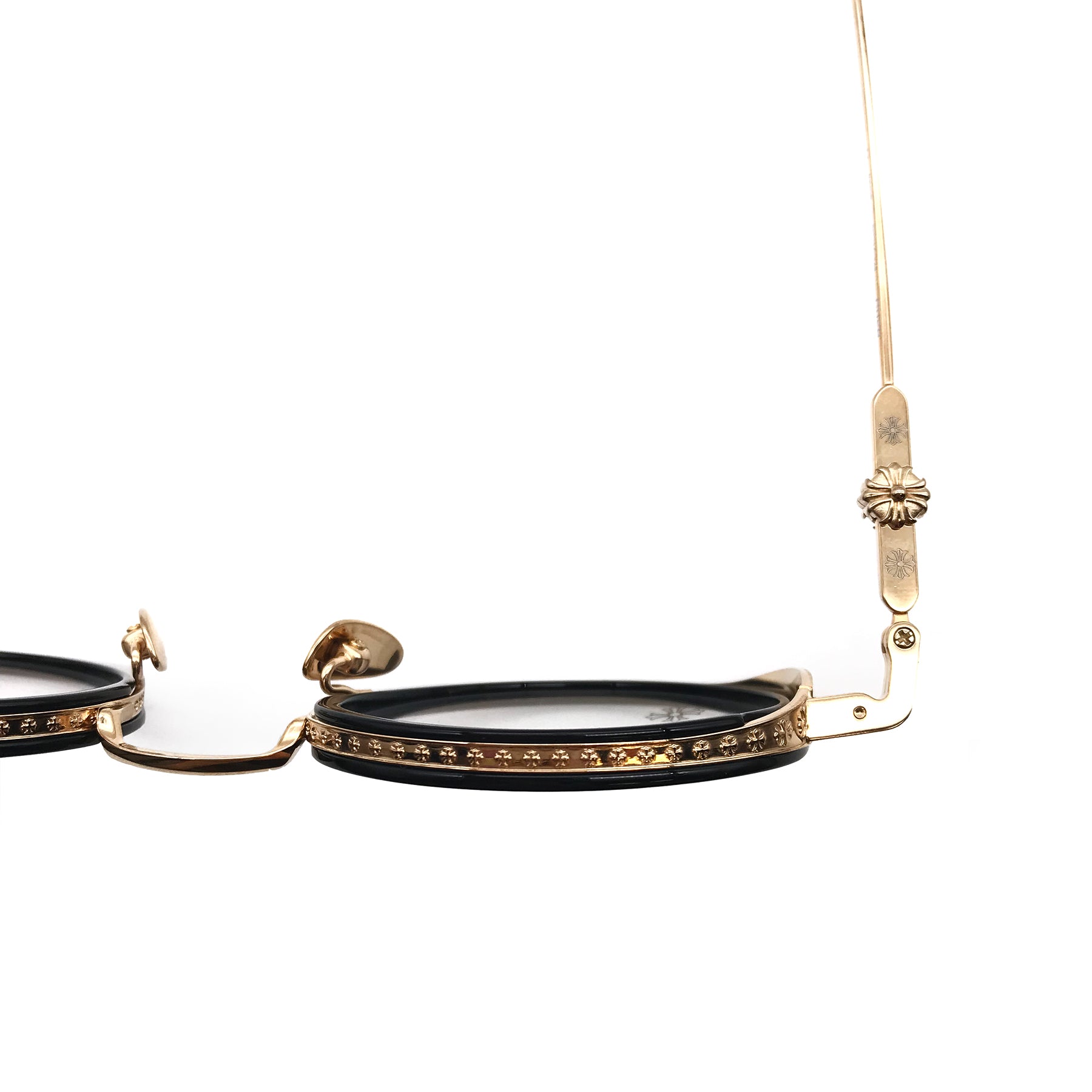 Chrome Hearts GUSH BK/GP Glasses Frame - SRM – SHENGLI ROAD MARKET