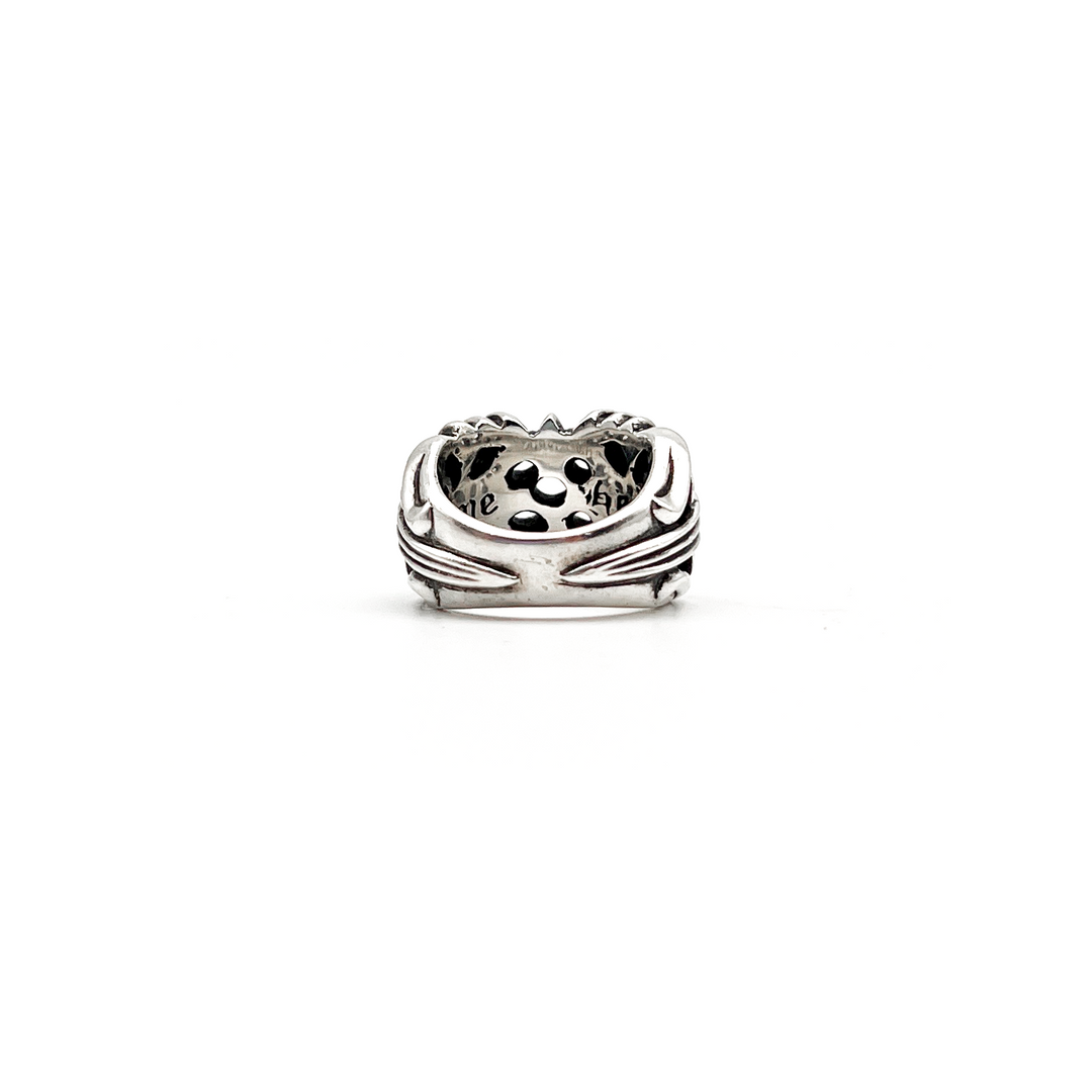 Chrome Hearts Silver K&T Katie Flower Ring
