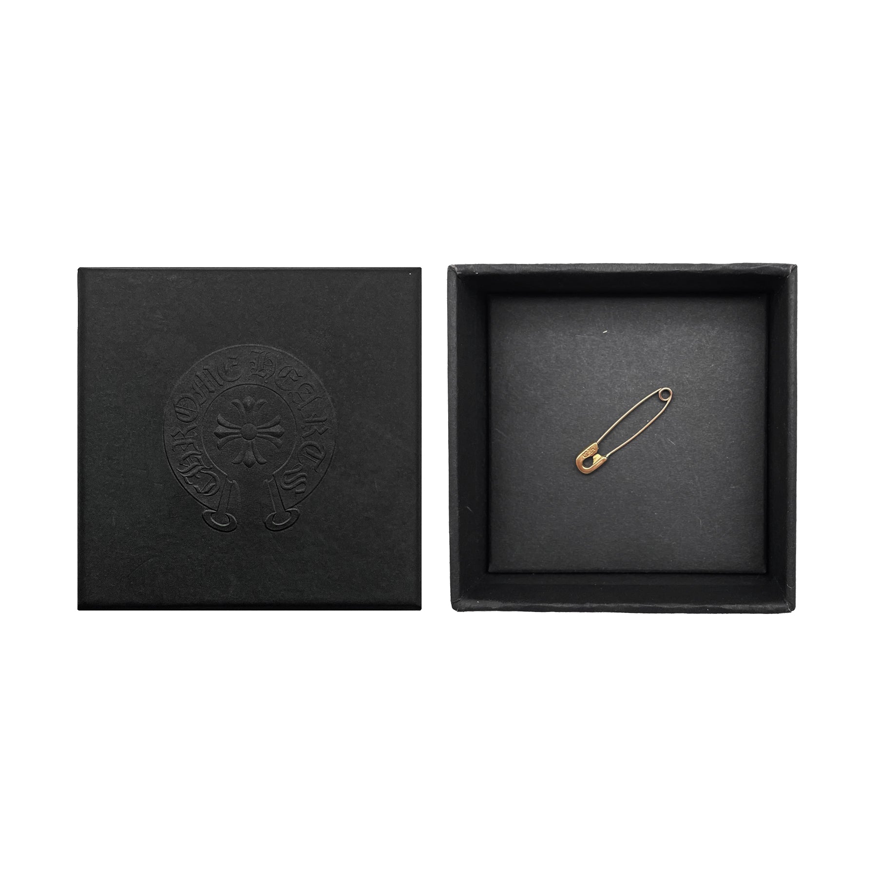 Chrome Hearts クロムハーツ ラペルピン ゴールド クロムハーツCHプラスセーフティーピンスモール22K|クロムハーツ通販