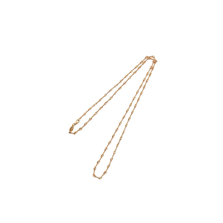 Chrome Hearts 22K ゴールド ツイスト チェーン ネックレス