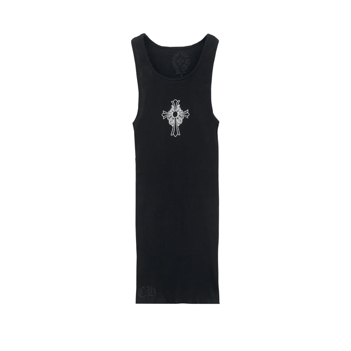Chrome Hearts Hairy Cross Rib Tank Top