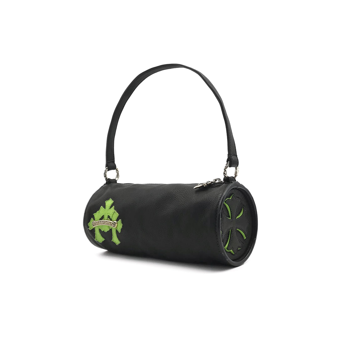 크롬하츠 그린 트리플 크로스 패치 미니 핸드백