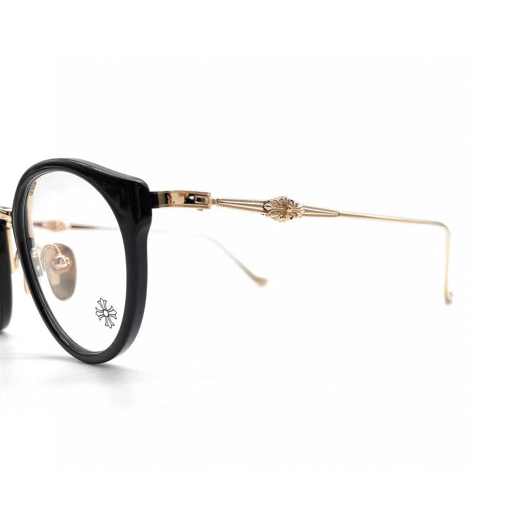 Chrome Hearts DIG BIG BK/GP Glasses Frame