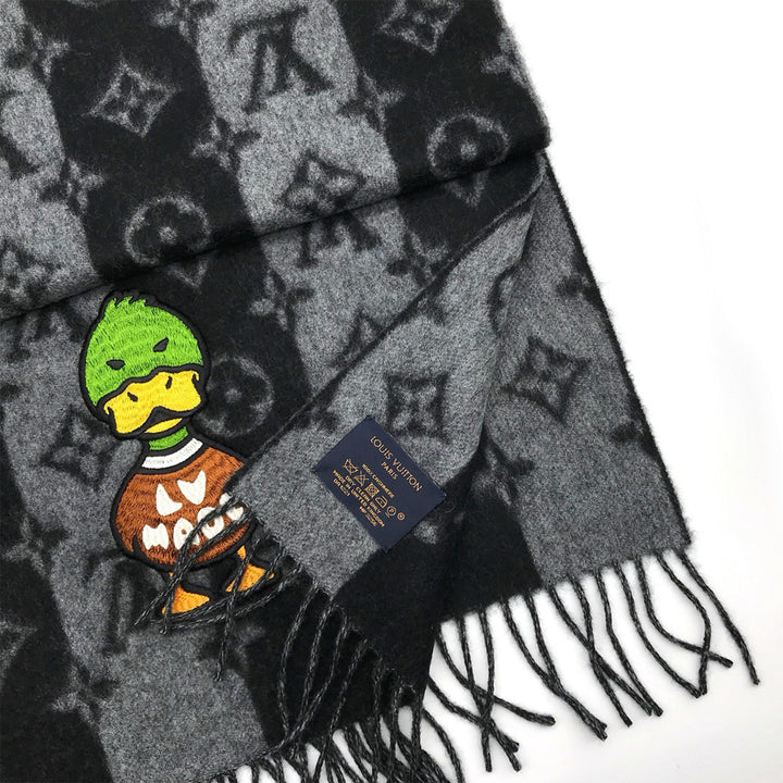 Louis Vuitton Monogram NIGO Collaboration Cashmere Scarf