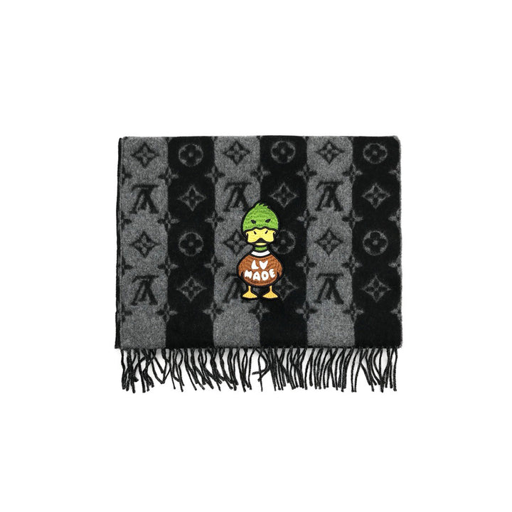 Louis Vuitton Monogram NIGO Collaboration Cashmere Scarf