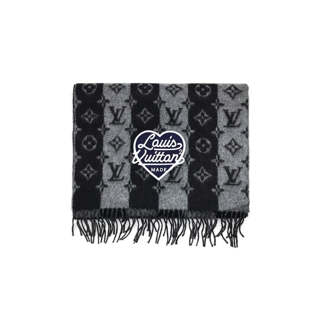 Louis Vuitton Monogram NIGO Collaboration Cashmere Scarf