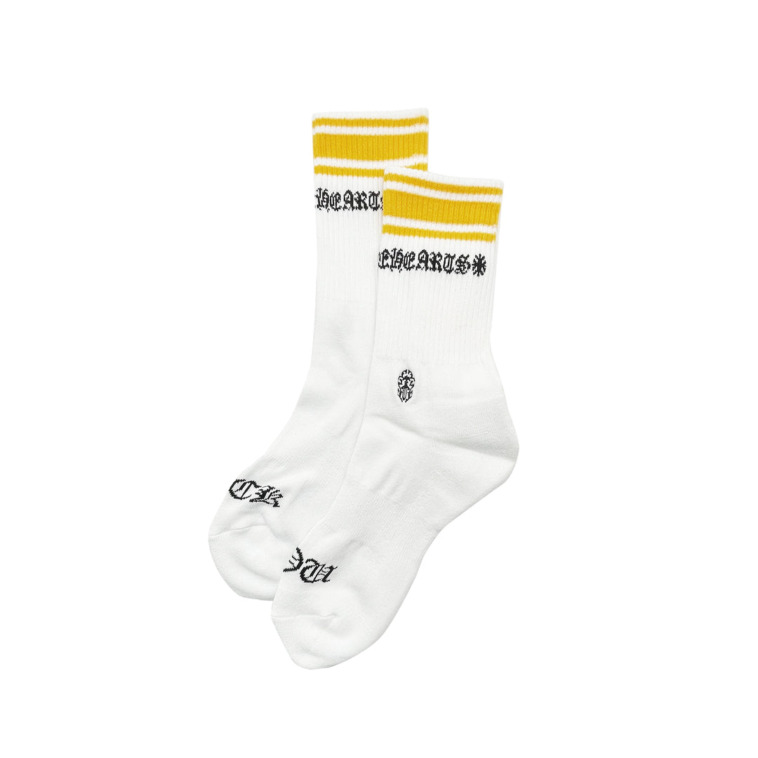 Chrome Hearts Embroidered Dagger Striped Sport Socks