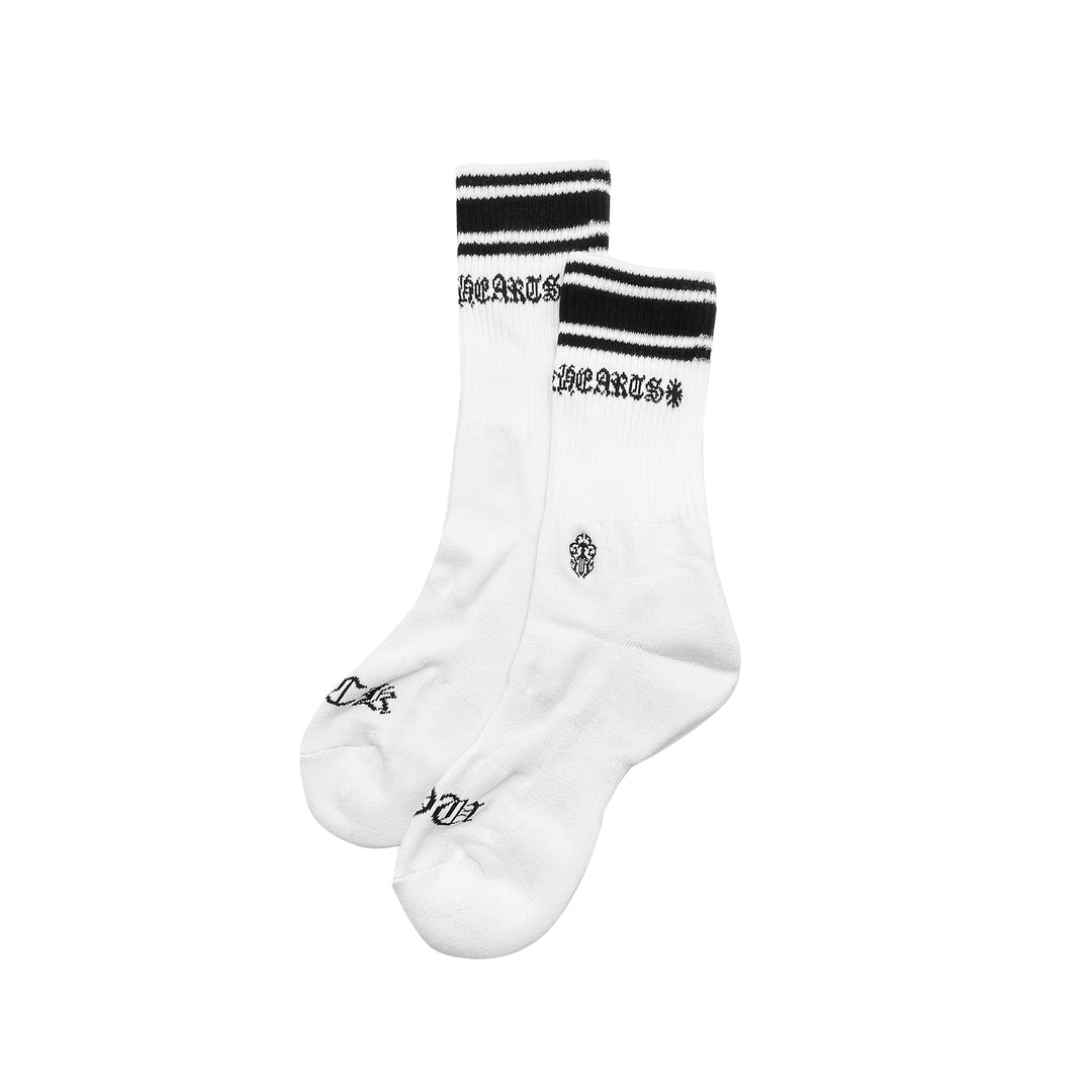Chrome Hearts Embroidered Dagger Striped Sport Socks