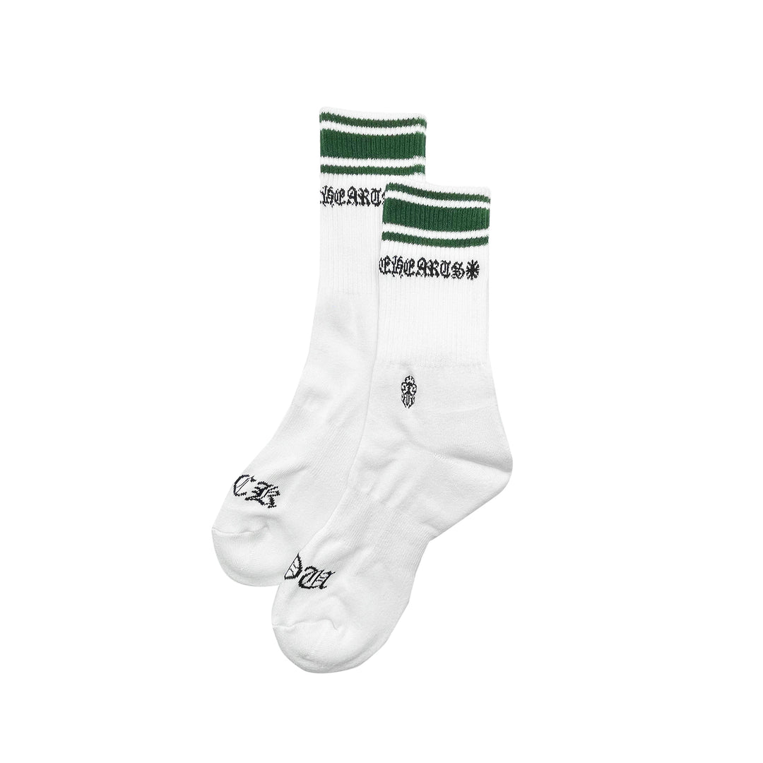 Chrome Hearts Embroidered Dagger Striped Sport Socks