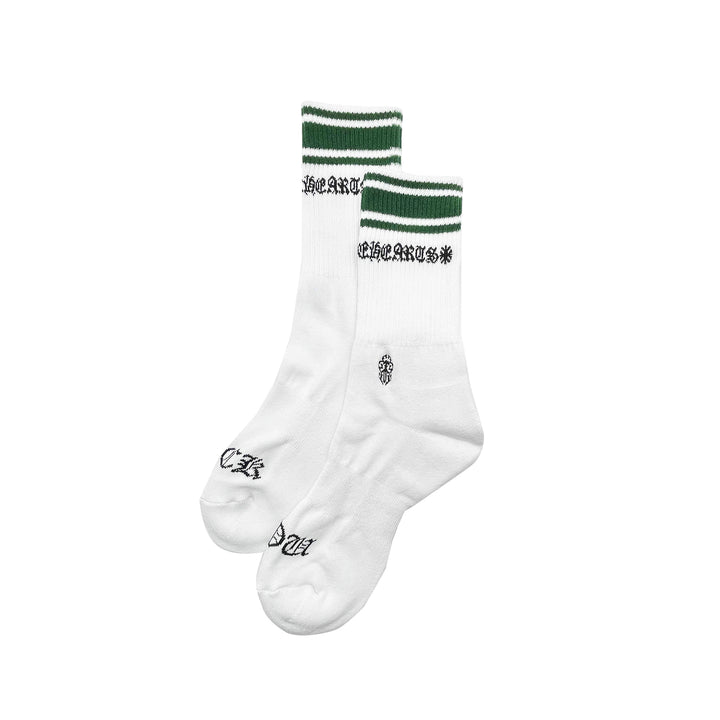 Chrome Hearts Embroidered Dagger Striped Sport Socks