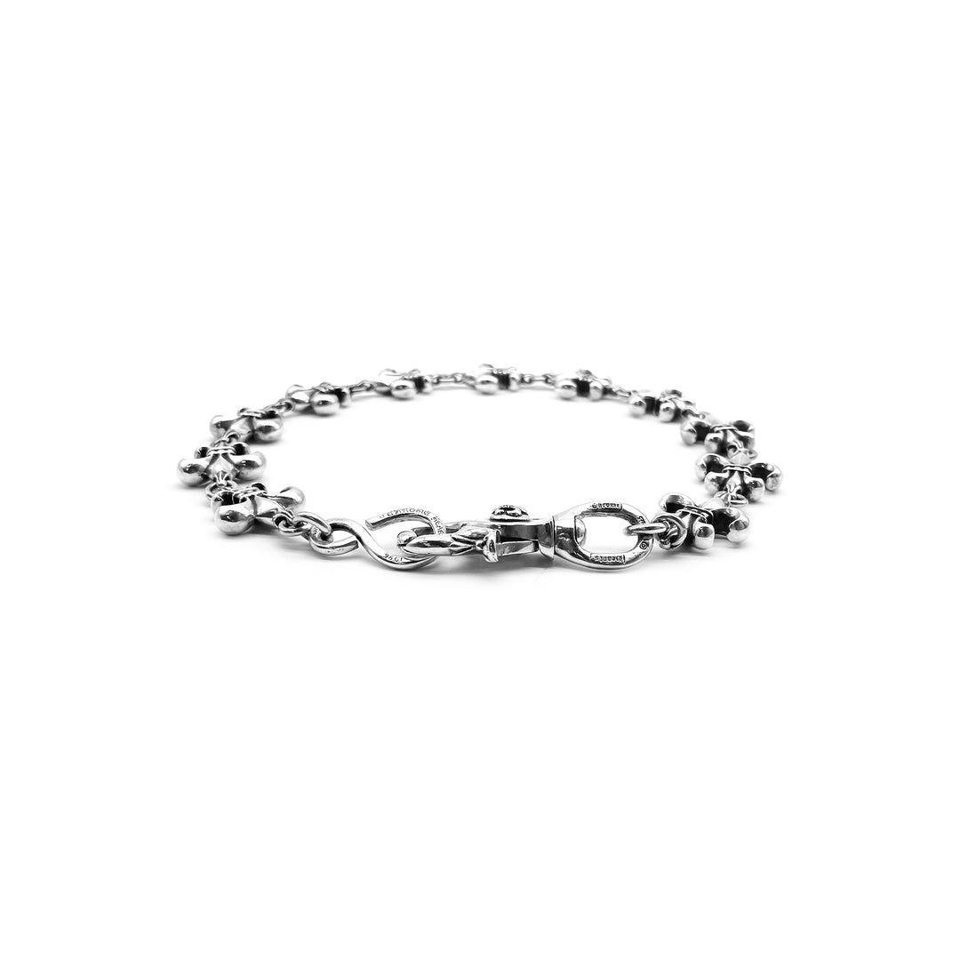 Chrome Hearts Silver BS Fleur De Lis Wallet Chain