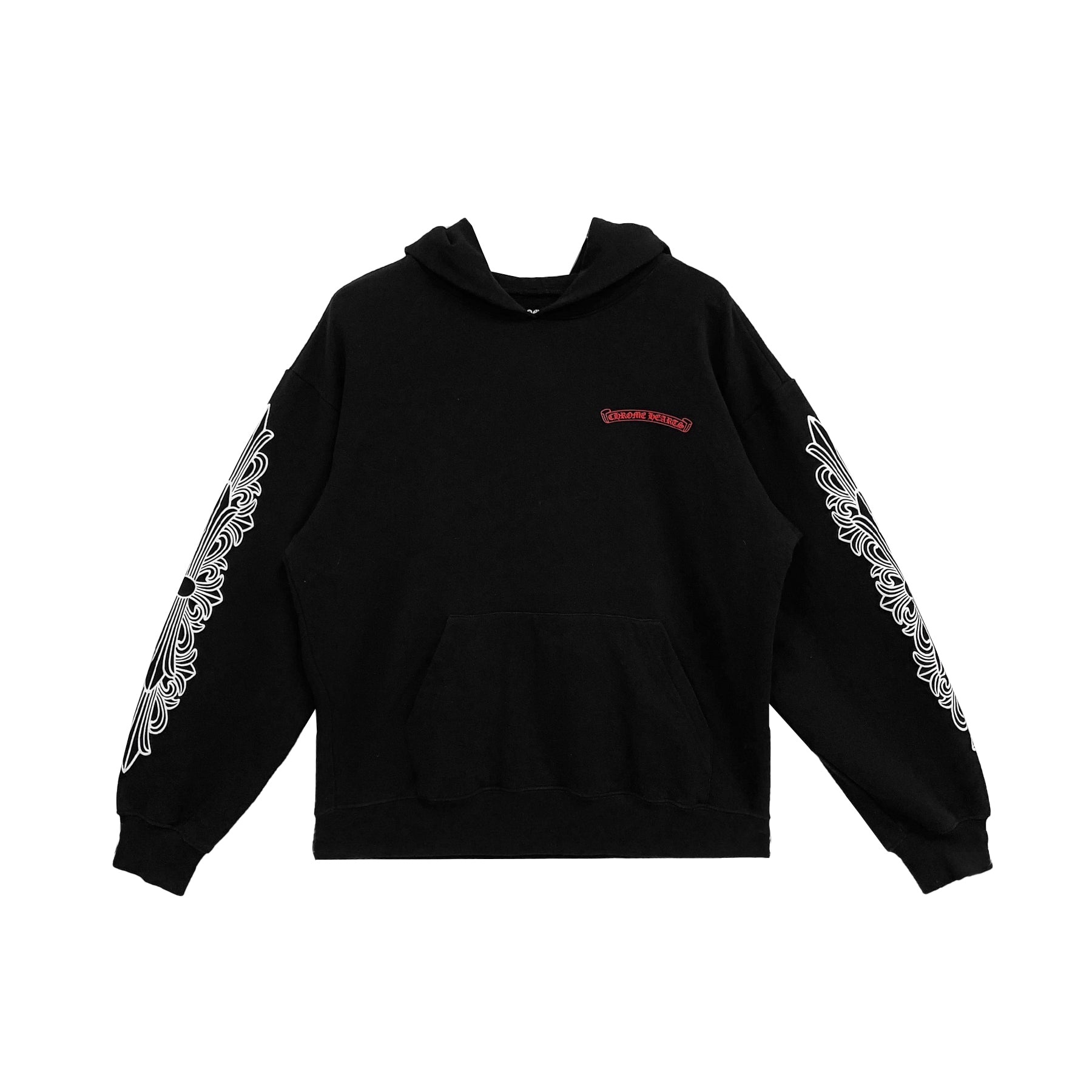 Chrome Hearts Matty Boy Floral Chomper Pullover Hoodie - SRM