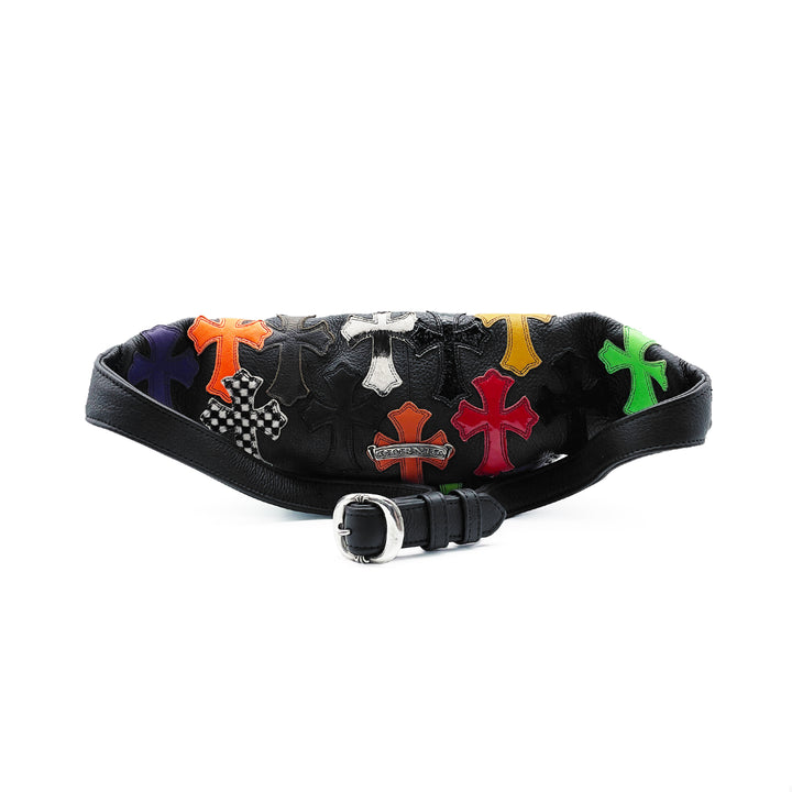 크롬하츠 멀티 컬러 세메터리 허리백 