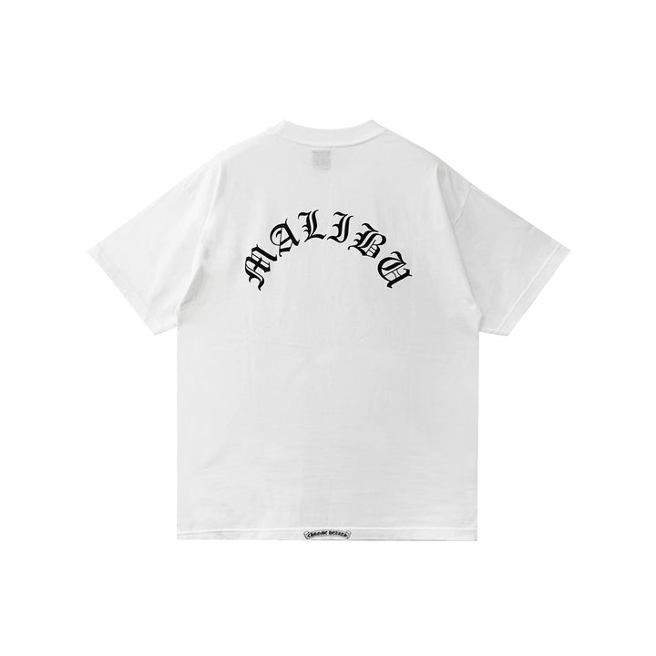 Chrome Hearts Malibu Exclusive Cross Scroll White Tee