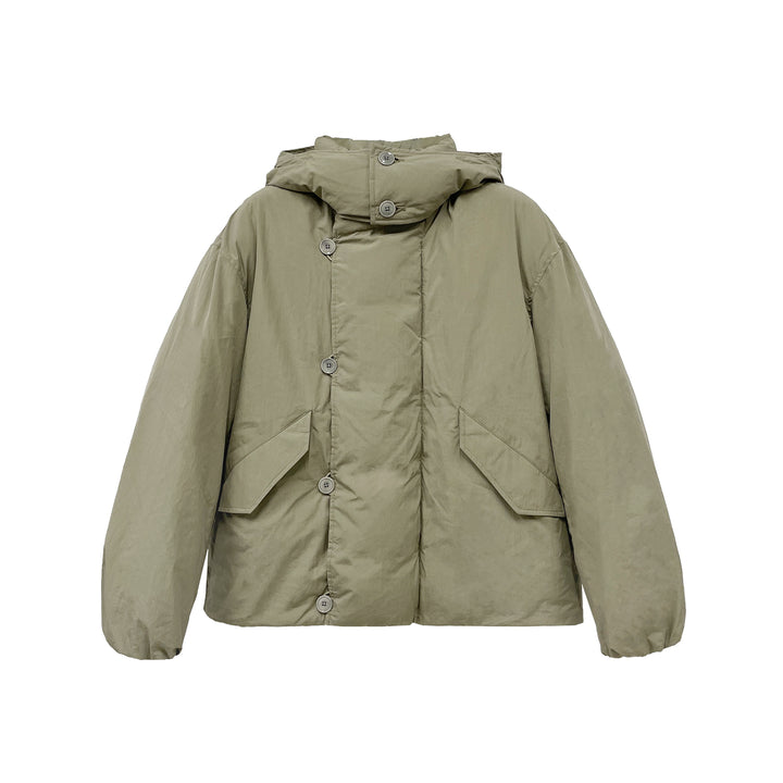 Lemaire Hooded Puffer Blouson Jacket