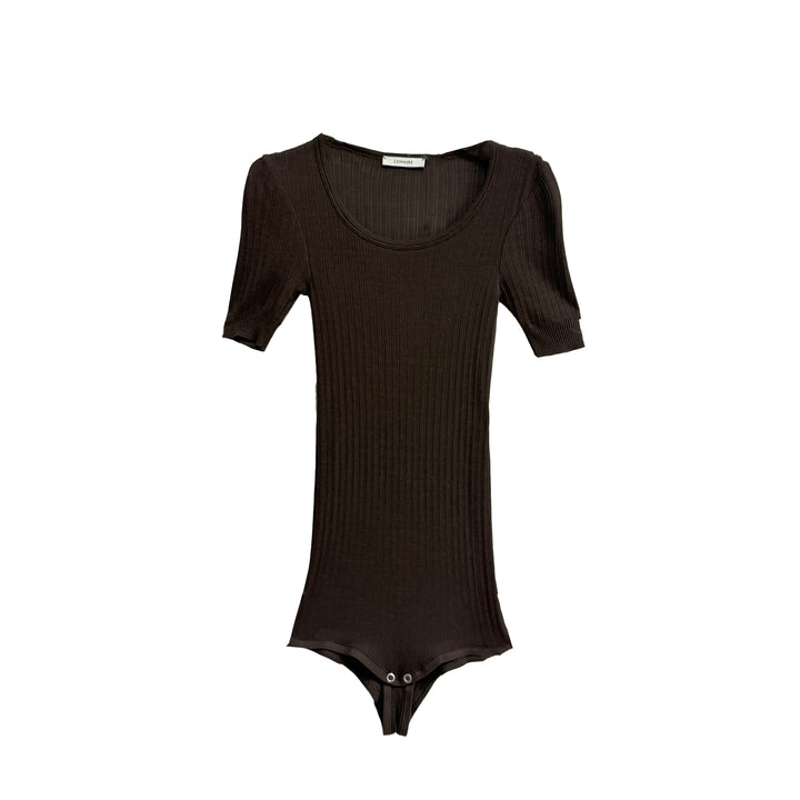 Lemaire Rib Short Sleeve Bodysuit