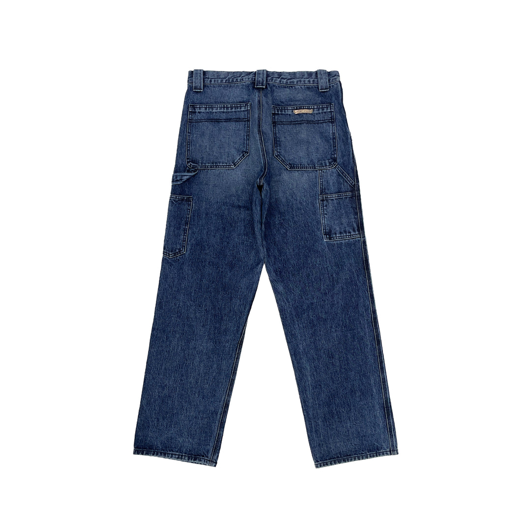 Chrome Hearts Blue Turbo Diesel Carpenter Pants