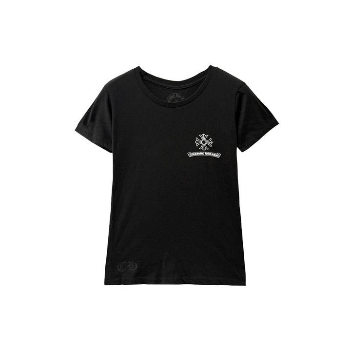 Chrome Hearts Script USA Dagger Women's Short Sleeve Tee