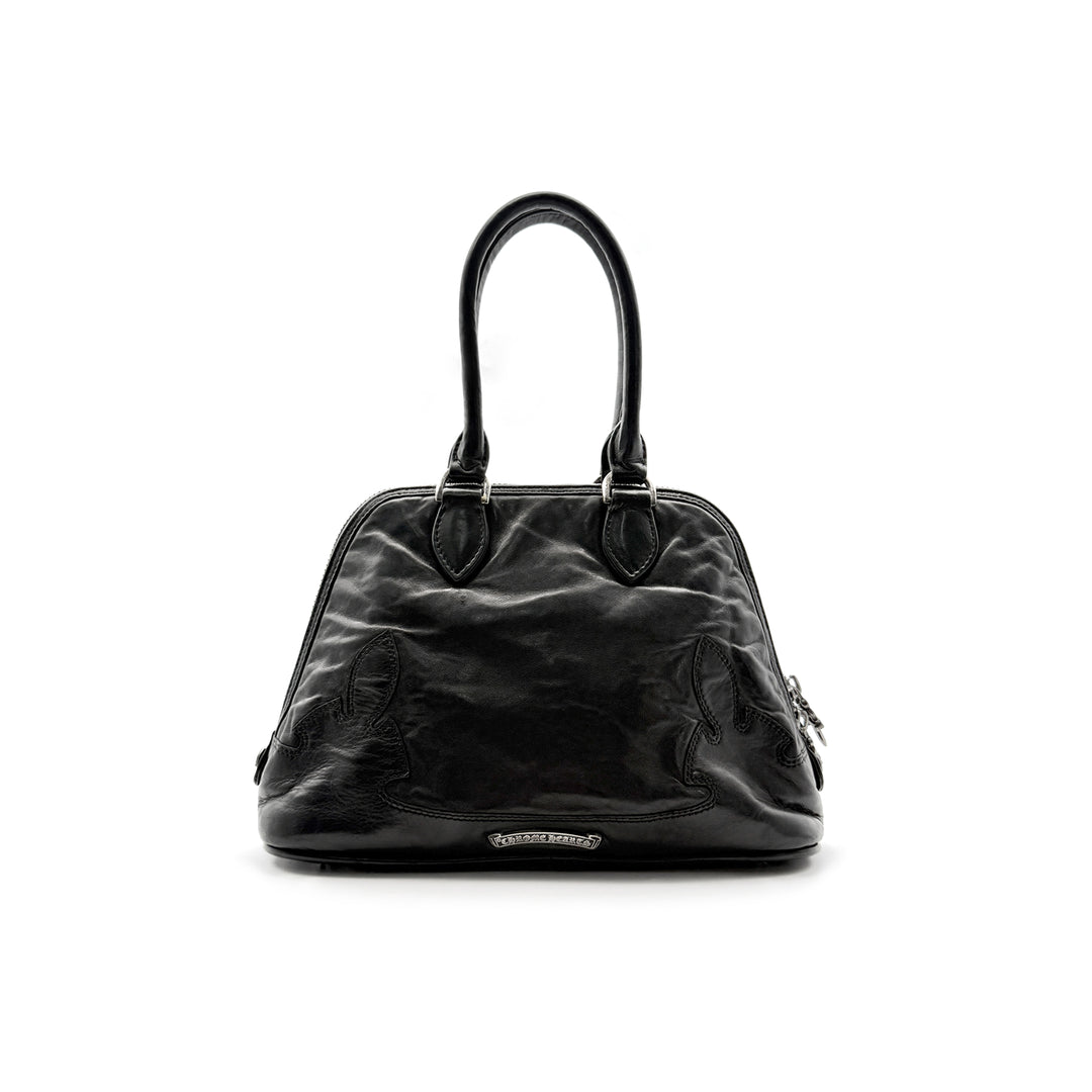 Chrome Hearts Dagger Black Mini Dome HandBag