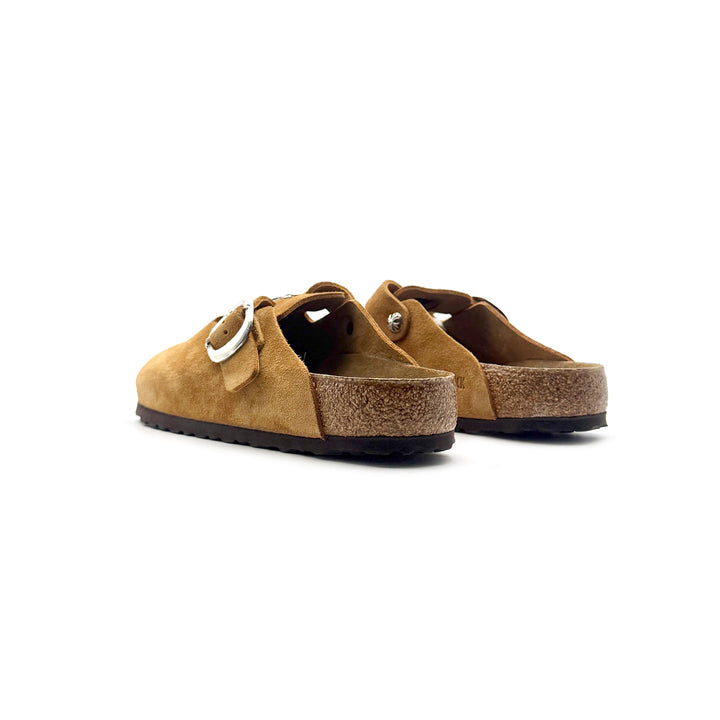 Chrome Hearts Birkenstock Silver Dagger Brown Buckle Suede Sandals