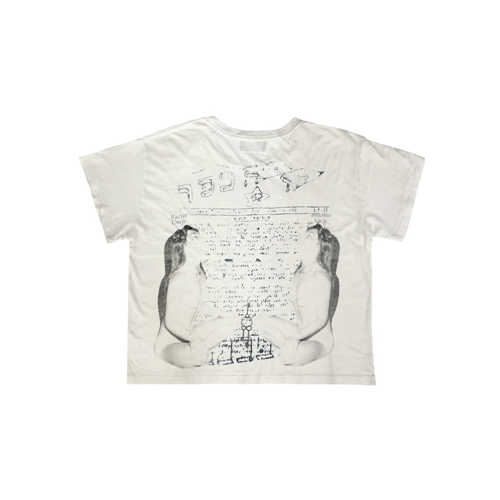 Enfants Riches Déprimés Nun KIicks Baby Dirty White Short Sleeve Tee